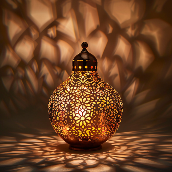 Lampe en Cuivre Artisanale – Éclairage Élégant Marocain